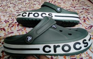 Green Crocs Clogs, Bayaband clog, Extreme Comfort