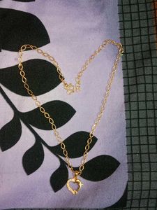 Gold Heart Chain