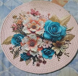Floral Round Placemat