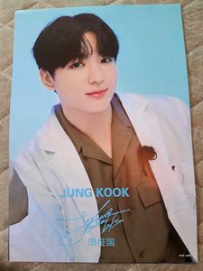 JUNG KOOK BTS Official Poster