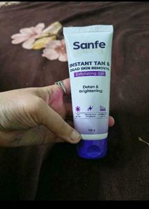 Sanfe Instant Tan & Dead Skin Removal Gel new