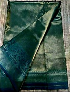 Bridal Sea Green tissue  saree