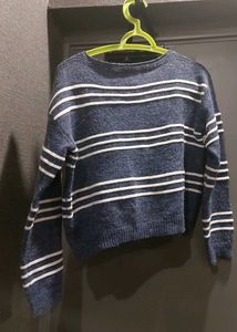 Striped Knit Sweater