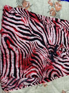 Vibrant Zebra Print Kurta