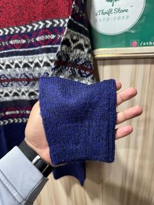 G by Guess Fair Isle Multicolor Knit Sweater