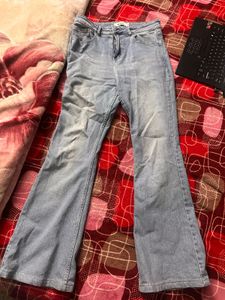 Light Wash bootcut Denim Jeans