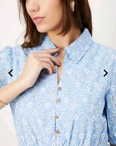 Blue hakoba dress offers are welcome