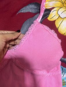 Cute Pink Cami Top