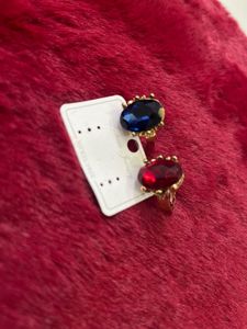 Elegant Gemstone Rings (Set of 2)