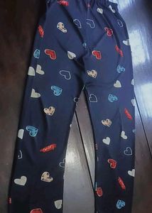 Cute Heart Print Pajama Set