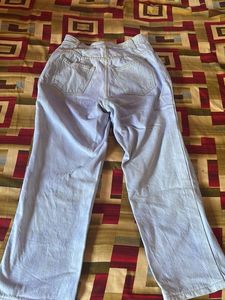 Light Blue Wide Leg Jeans