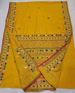 BRAND NEW HAND LAMBANI Embroidered Saree