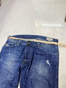 Diesel Men's Blue Selvedge Jeans