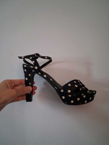 Staccato Polka Dot Heels