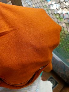 Straight Pant In Rust Colour