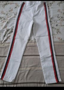 New Kid's Girls White Zara Jeans