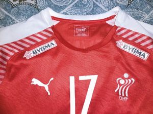 Men's Red Puma Jersey