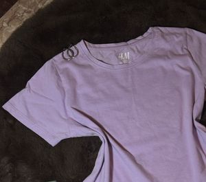H&amp;M Lavender T-Shirt