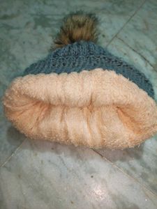 Grey Winter Cap Women