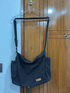 vintage canvas side bag