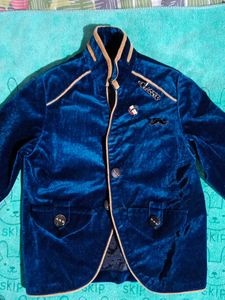 Blue Velvet Blazer
