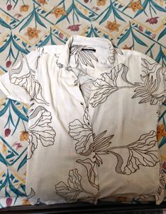 Men's Short Sleeve Floral Shirt