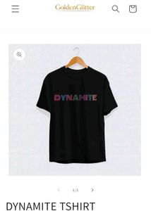 unisex   BTS DYNAMITE tshirt