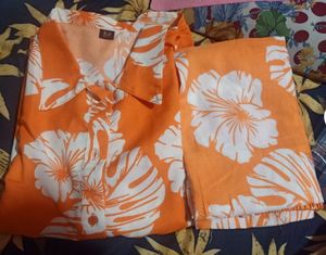 Vibrant Floral Print Co-ord Set