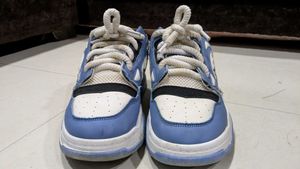 Ogiym Blue &amp; White Chunky Sneakers