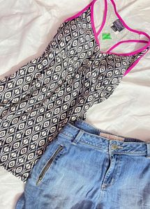 Stylish Printed halter top