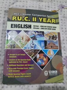P.U.C 2nd year English guide
