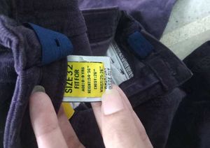 Purple Corduroy Pants