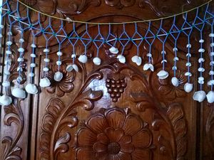 💥New Natural White Shell Handmade Door Hanging