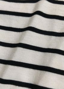 GRAB B/W PATCHWORK TOP