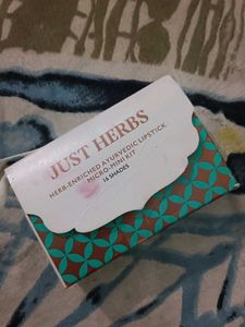 JUST HERBS Lipstick Micro-Mini Kit