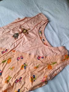 NEW! long Ethnic floral Gown dress