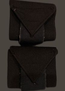 Pair of Black Straps for gym