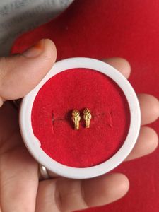 Elegant Gold Stud Earrings