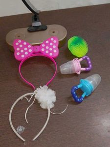 Baby Girl Accessories Bundle