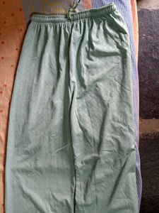 Comfortable Light Green Palazzos