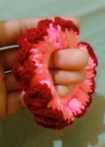 crochet scrunchie