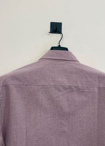 Men's Casual Pink Oxford Shirt