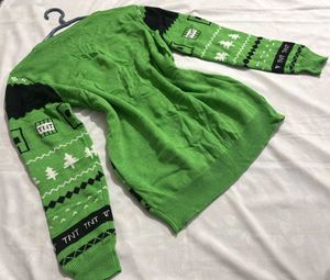 🎁Y2k Green Knitted Sweater S