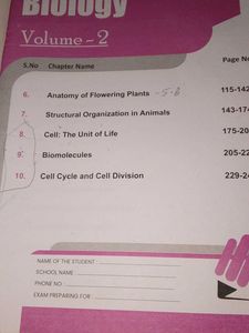 Class 11 Biology Textbook