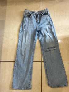 Light Wash Distressed Jeans