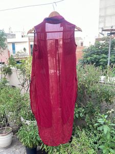 Stylish Sleeveless Long Top
