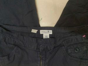 Imported Purple Ankle Length Capri Pants