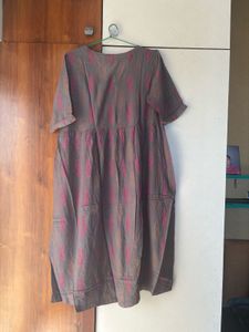 Comfortable Cotton One Piece Dress