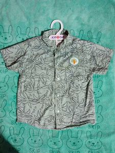Kid Cub Tropical Print Shirt