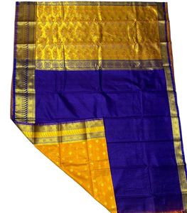 Banarasi Satin Allober Booti Saree For Women